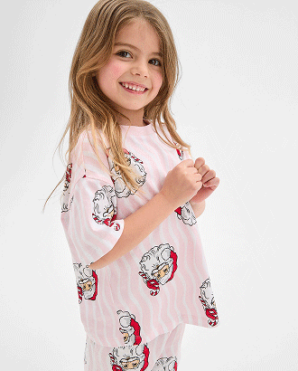 Santa Australian Cotton PJ set. Sizes 0-7
