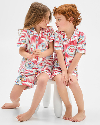 Christmas Bluey Australian Cotton.Sizes 1-8