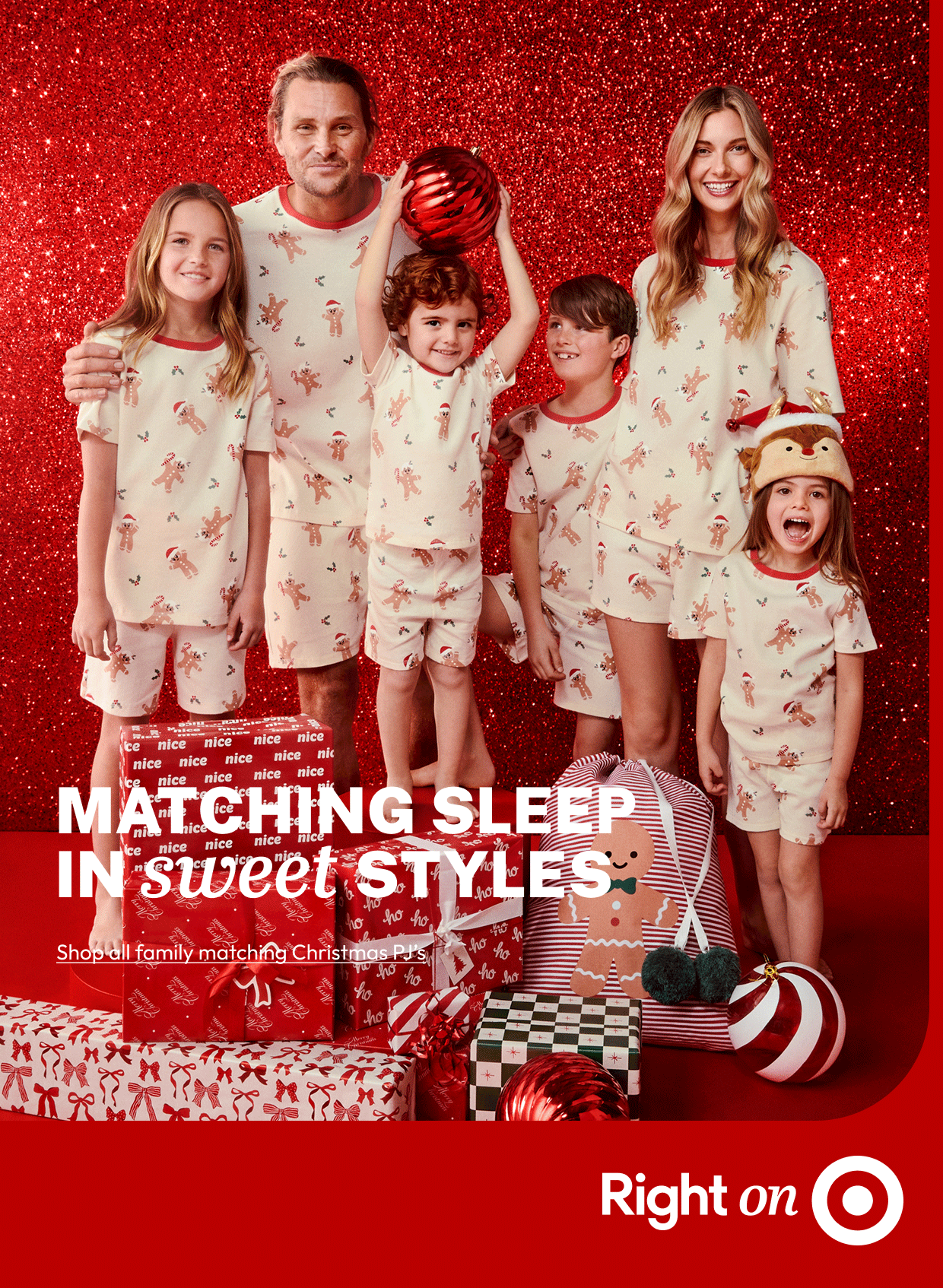 MATCHING SLEEP IN sweet STYLES