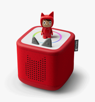 Toniebox 2 Starter Set with Creative Tonie Rubie - Sunset Red, Sky Blue, Cloud Pink, Tropical Teal or Moon Grey. 