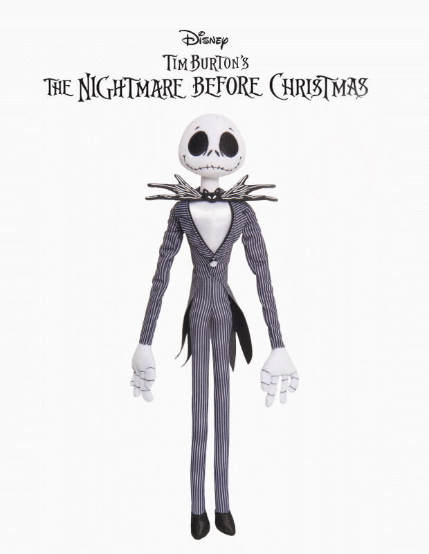 Nightmare Before Christmas Jumbo Plush. Assorted