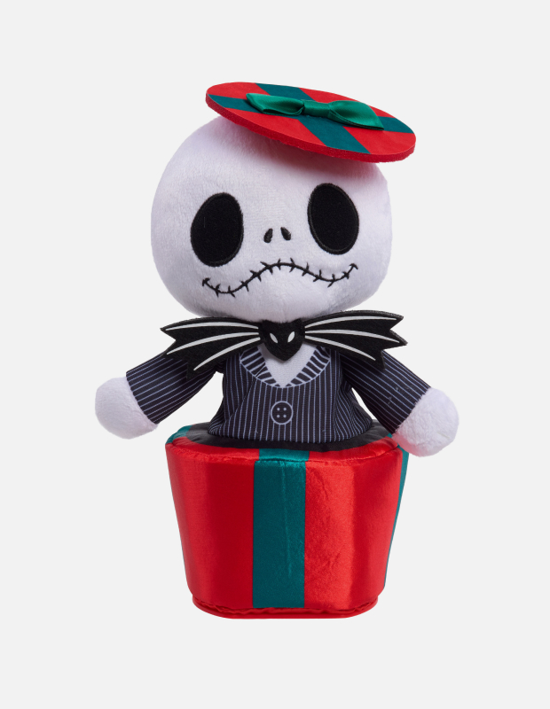 Nightmare Before Christmas Poppin' Present Jack Feature Plush