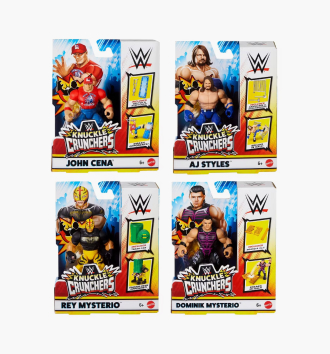 WWE Knuckle Crunchers Series 4. Assorted^