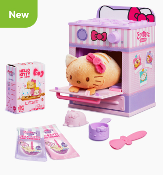 Cookeez Makery Hello Kitty & Friends oven playset.