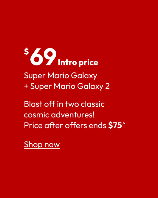 Super Mario Galaxy + Super Mario Galaxy 2