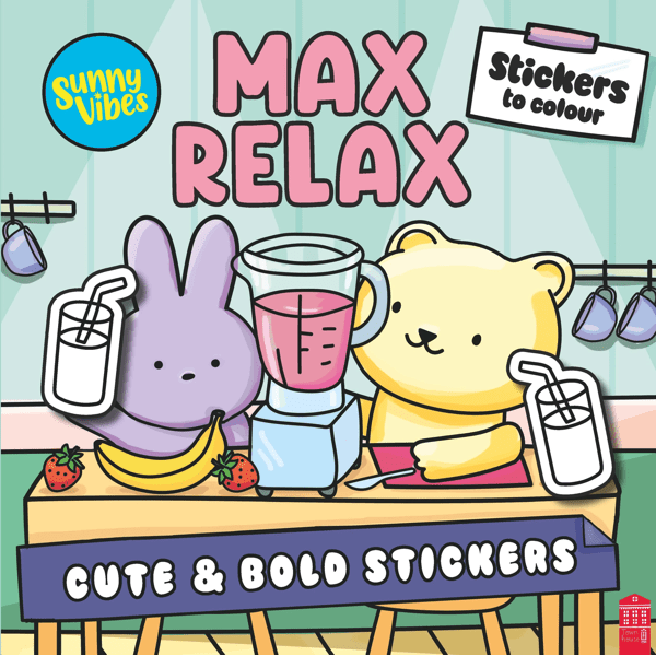 Sunny Vibes Max Relax Sticker Book