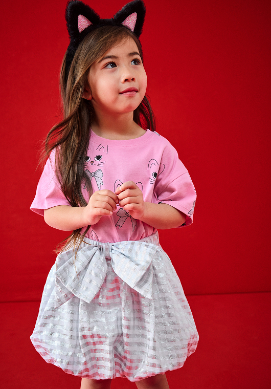 Australian Cotton print tee. Sizes 1-8