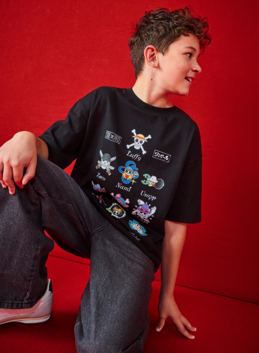 One Piece tees. Sizes 7-16