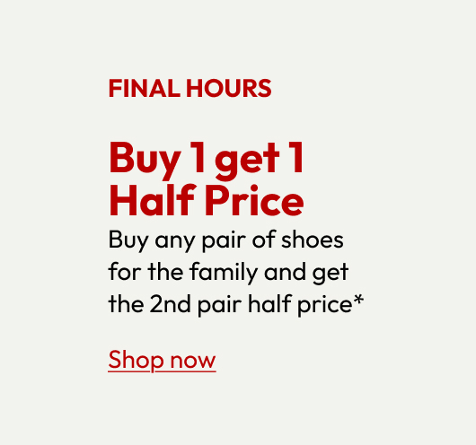 Buy 1 get 1 Half Price