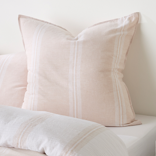 Rowie stripe linen cotton European pillowcase