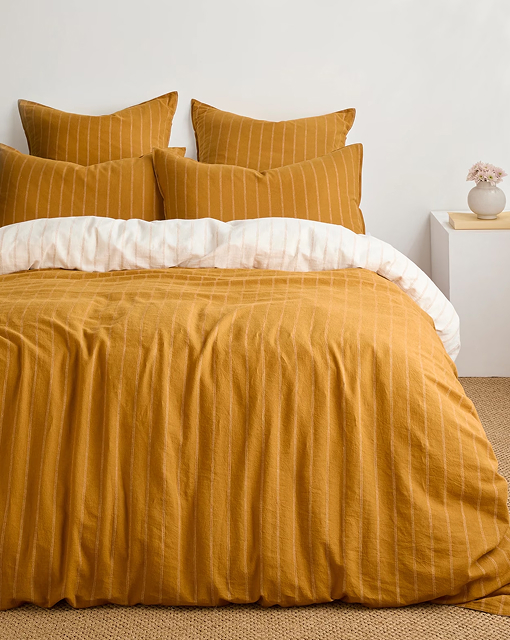 Adelle stripe linen cotton QCS