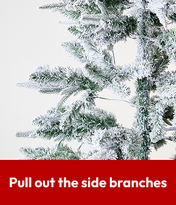 Pull out the side branches