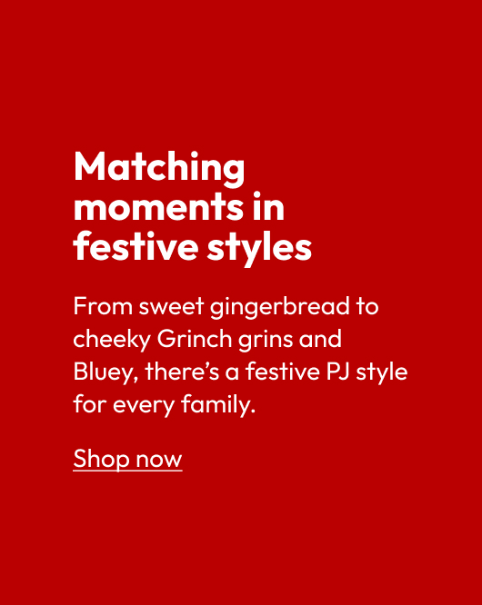 Matching moments in festive styles