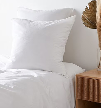 Arlo stonewash european pillowcase