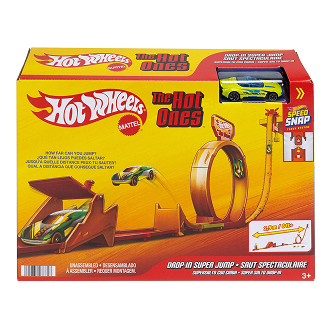 Hot Wheels Action Hot Ones Gravity Drop Track Set