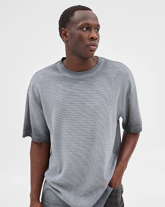 Commons Australian Cotton blend waffle t-shirt*