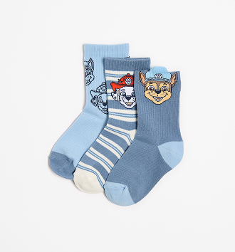 PAW Patrol crew socks 3 pack