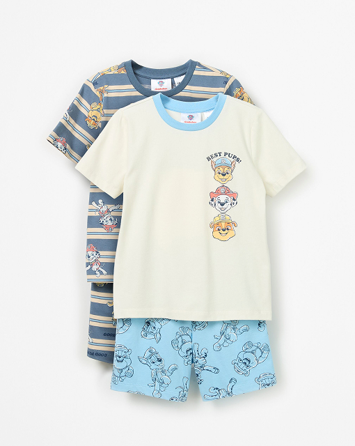 PAW Patrol Australian Cotton PJ set 2 pack. Sizes 1-6