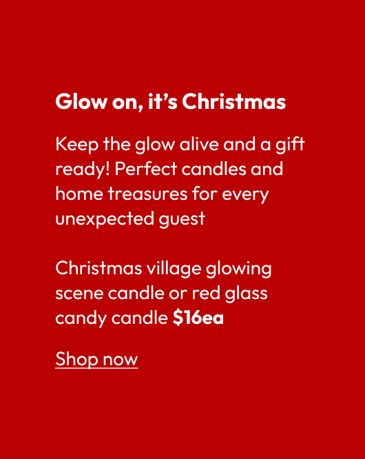 Glow on, it’s Christmas