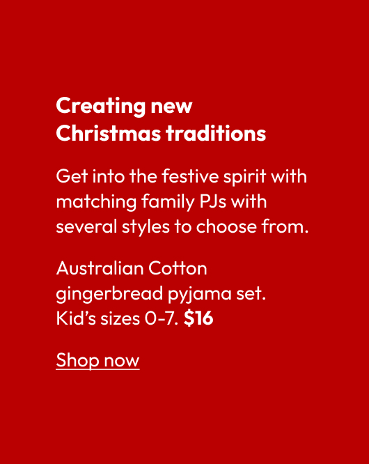 Creating new Christmas traditions