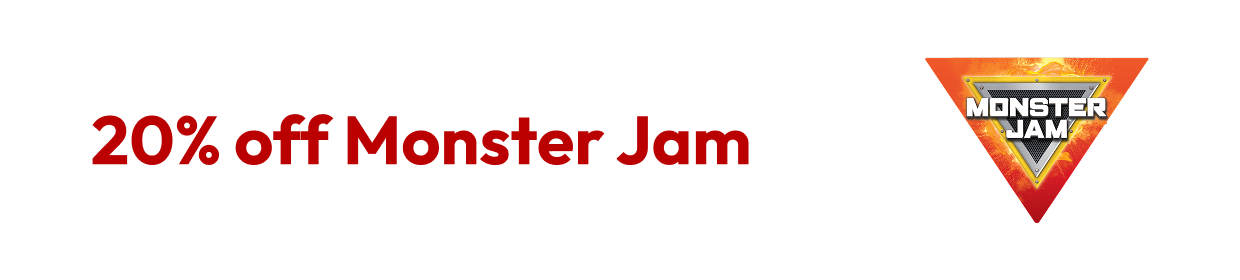 20% off Monster Jam