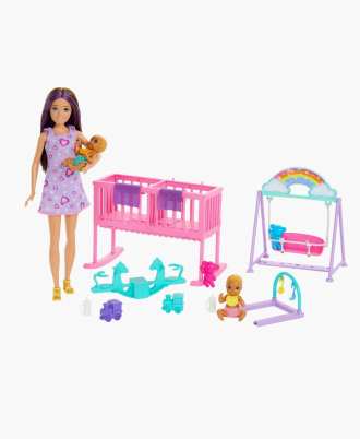 Barbie Skipper Twinning Nursery Playset