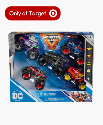 Monster Jam Justice League 5-Pack 1:64. Assorted