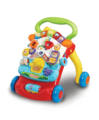VTech First Steps Baby Walker - Red or Pink
