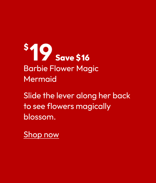 Barbie Flower Magic Mermaid