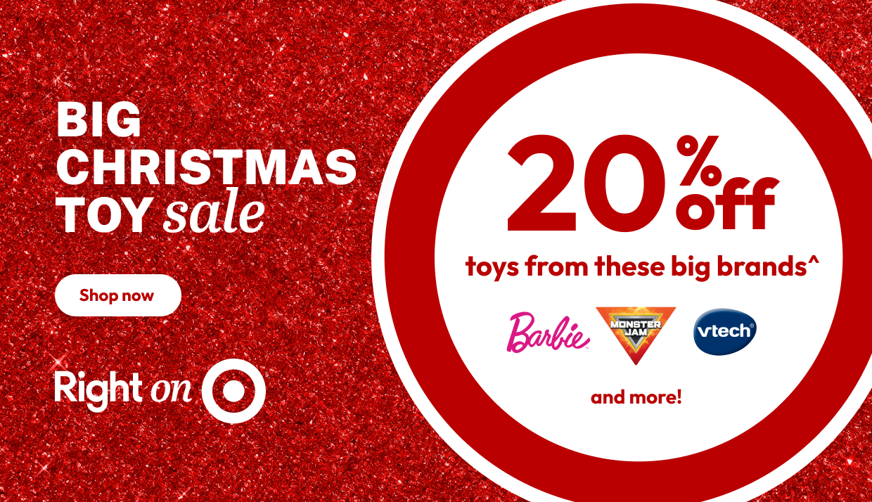 TARGET BIG CHRISTMAS TOY sale