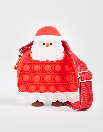 Kids Santa Pop-It Crossbody Bag