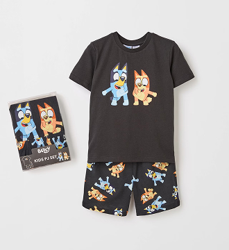 Bluey Australian Cotton pyjama set gift set. Sizes 1-7