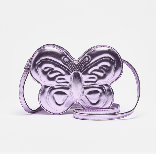 Kids butterfly cross body bag