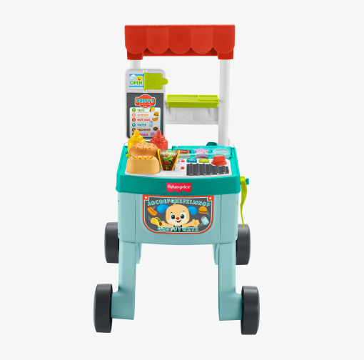 Mattel Fisher-Price Laugh & Learn 4-in-1 Snack Cart Walker