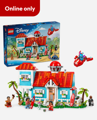 LEGO® Disney Classic Lilo and Stitch Beach House 43268
