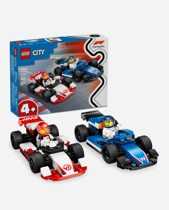 LEGO® City F1® Williams Racing & Haas F1® Race Cars 60464