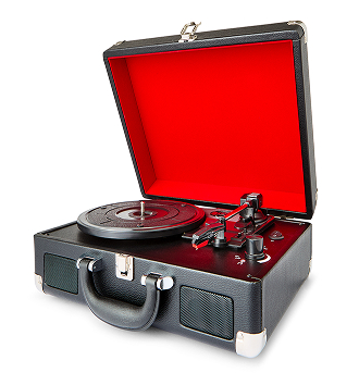 Turntable with bluetooth, 3 speed