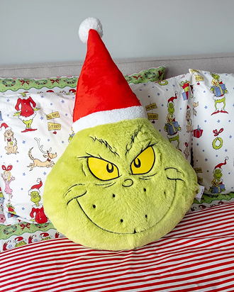 The Grinch Christmas cushion