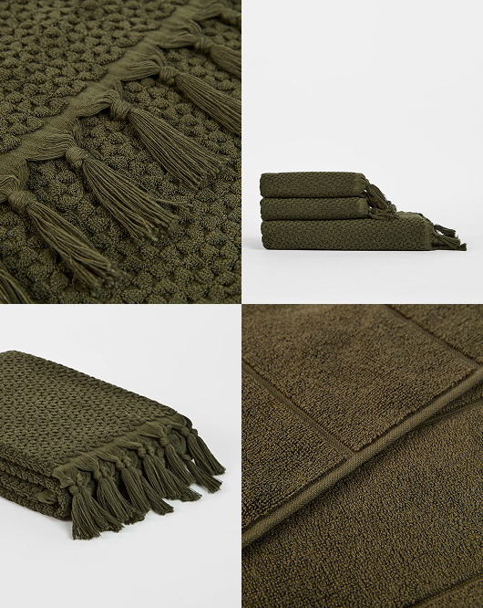 Australian cotton bathroom ranges