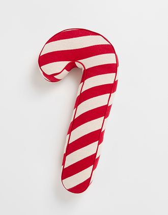 Candy cane cushion