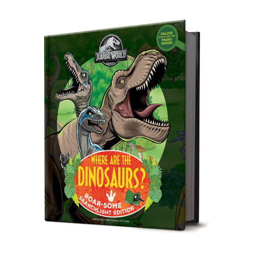 Jurassic World: Where are the Dinosaurs? Roar-Some Searchlight Edition