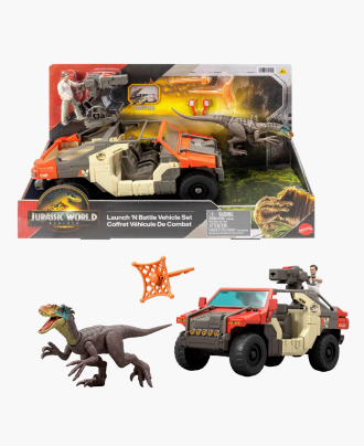 Jurassic World Rebirth Saga Vehicle Set