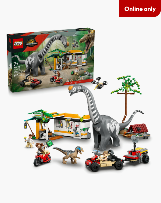 LEGO® Jurassic World Raptor & Titanosaurus Tracking Mission 76973