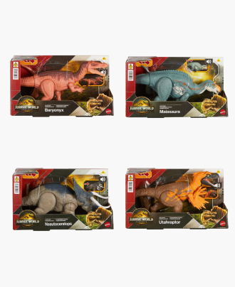 Jurassic World Wild Roar Dinosaur. Assorted