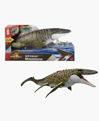 Jurassic World Rebirth Bite 'n Blast Mosasaurus