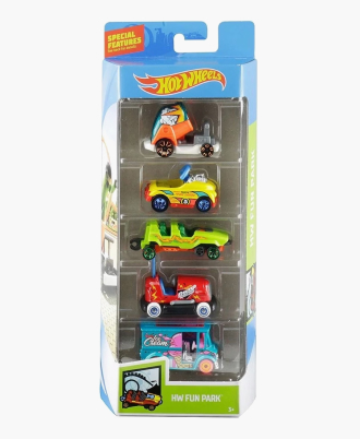 Hot Wheels 5 Pack Cars. Assorted