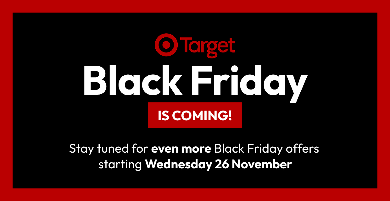 Black Friday IS COMING!