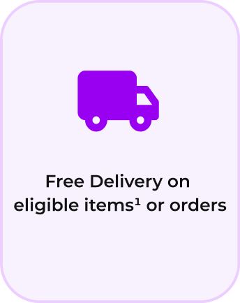 Free Delivery on eligible items or orders