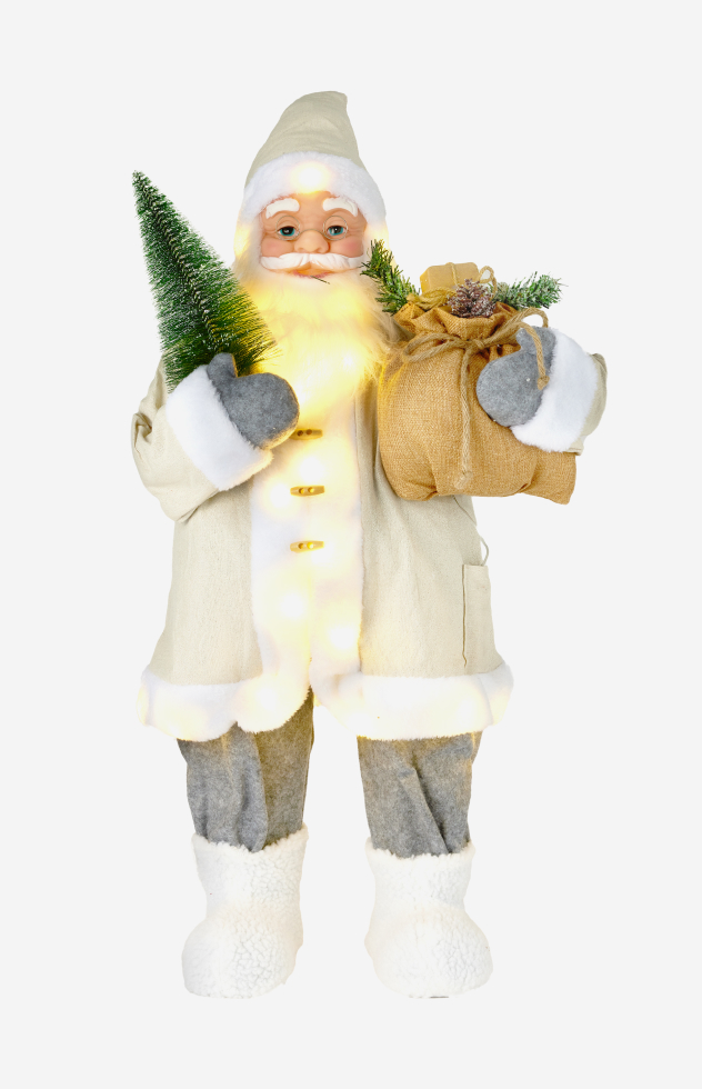 80cm Light up luxury Santa