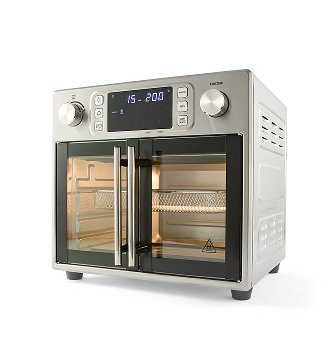 French door air fryer stainless steel